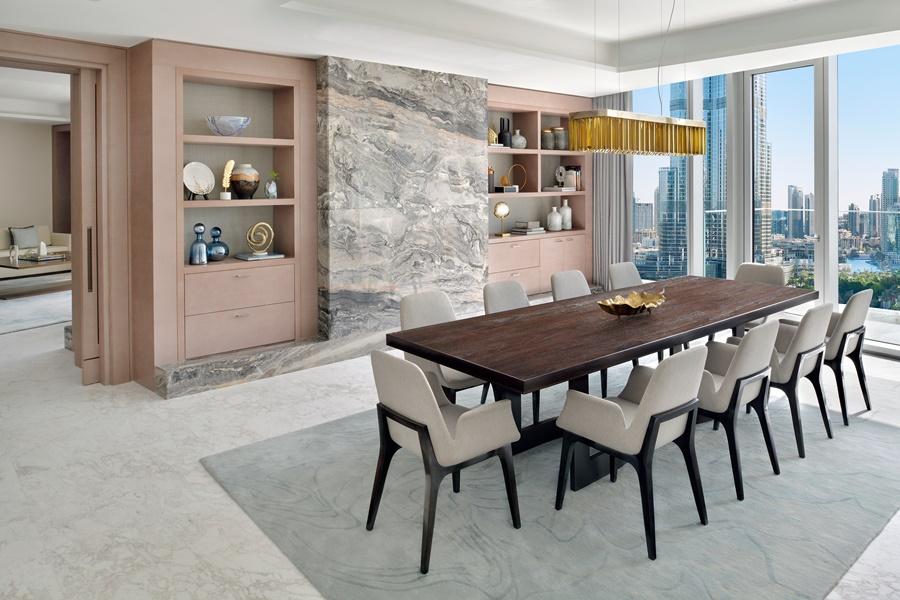 Hotel Address Sky View, Downtown Dubai Esterno foto Dining room